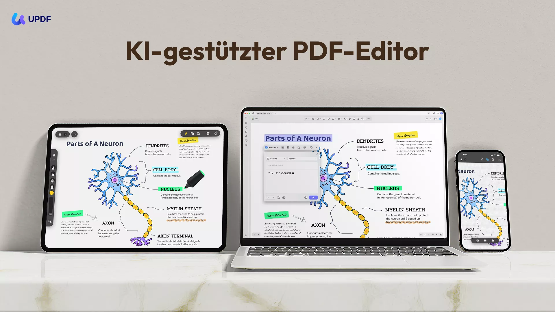 KI-gestützter PDF-Editor
