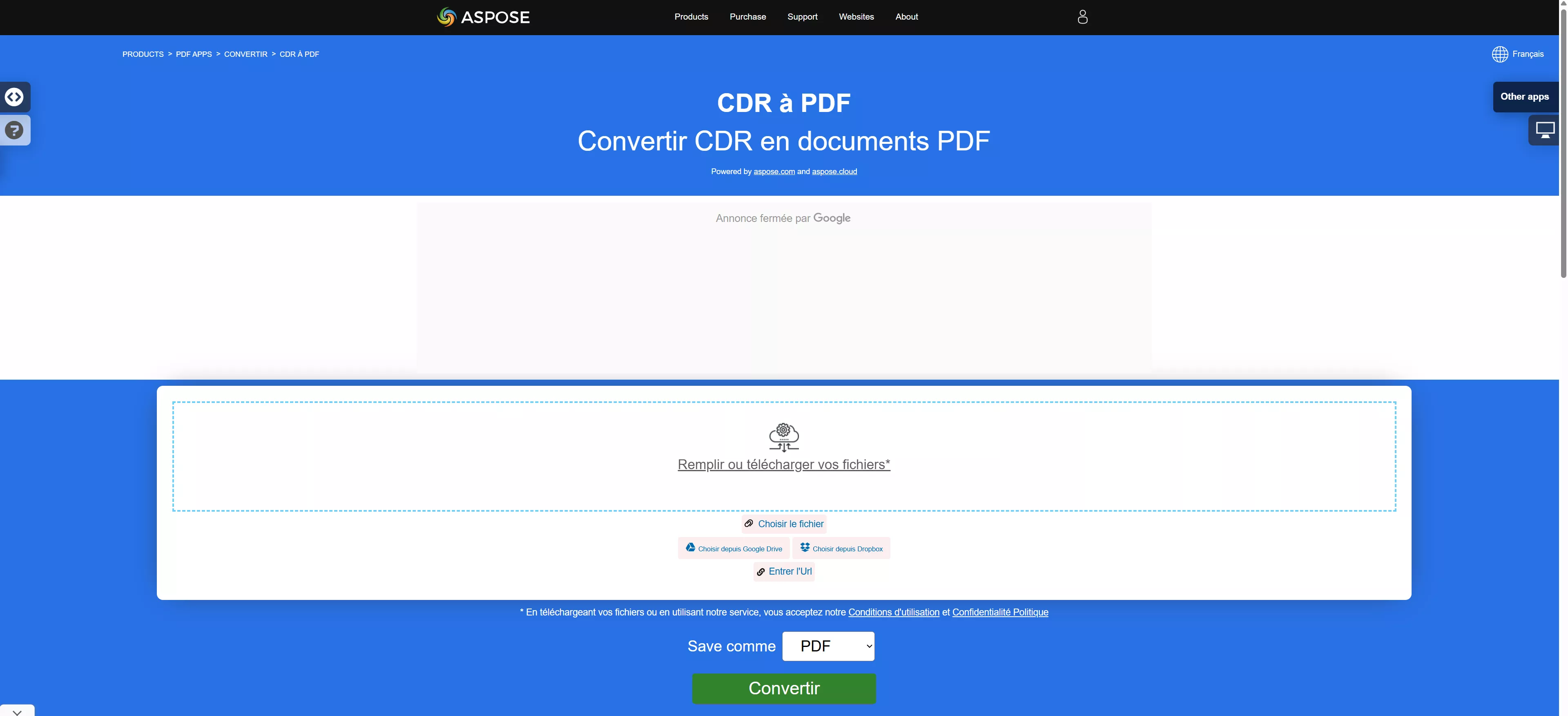 cdr en pdf