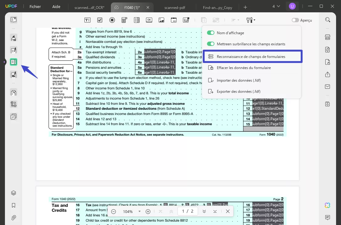adobe remplir et signer