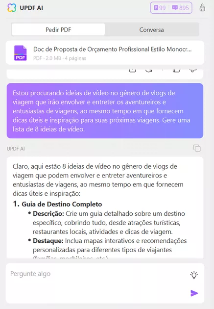 IA para Escrever um Script