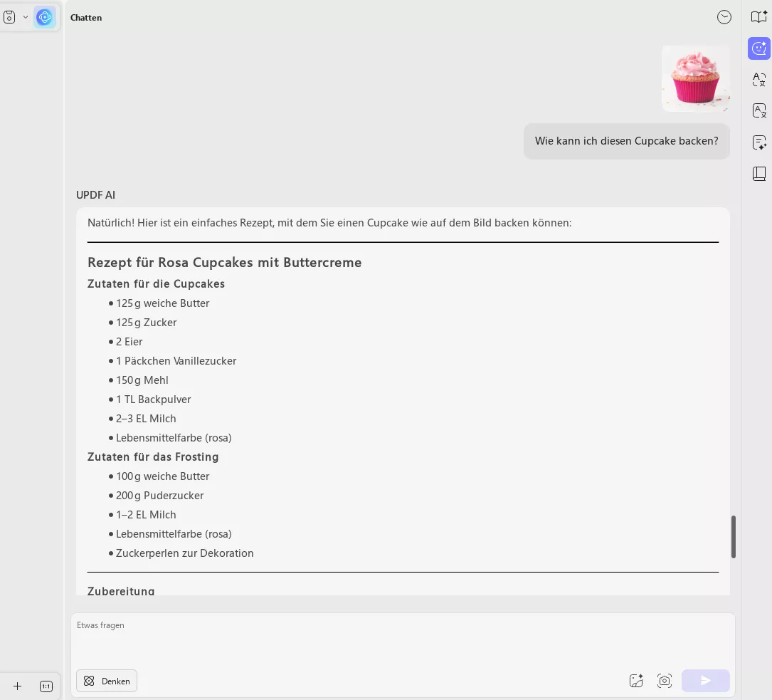 Wie Sie durch Chats ein Bild identifizieren und Vorschläge erhalten