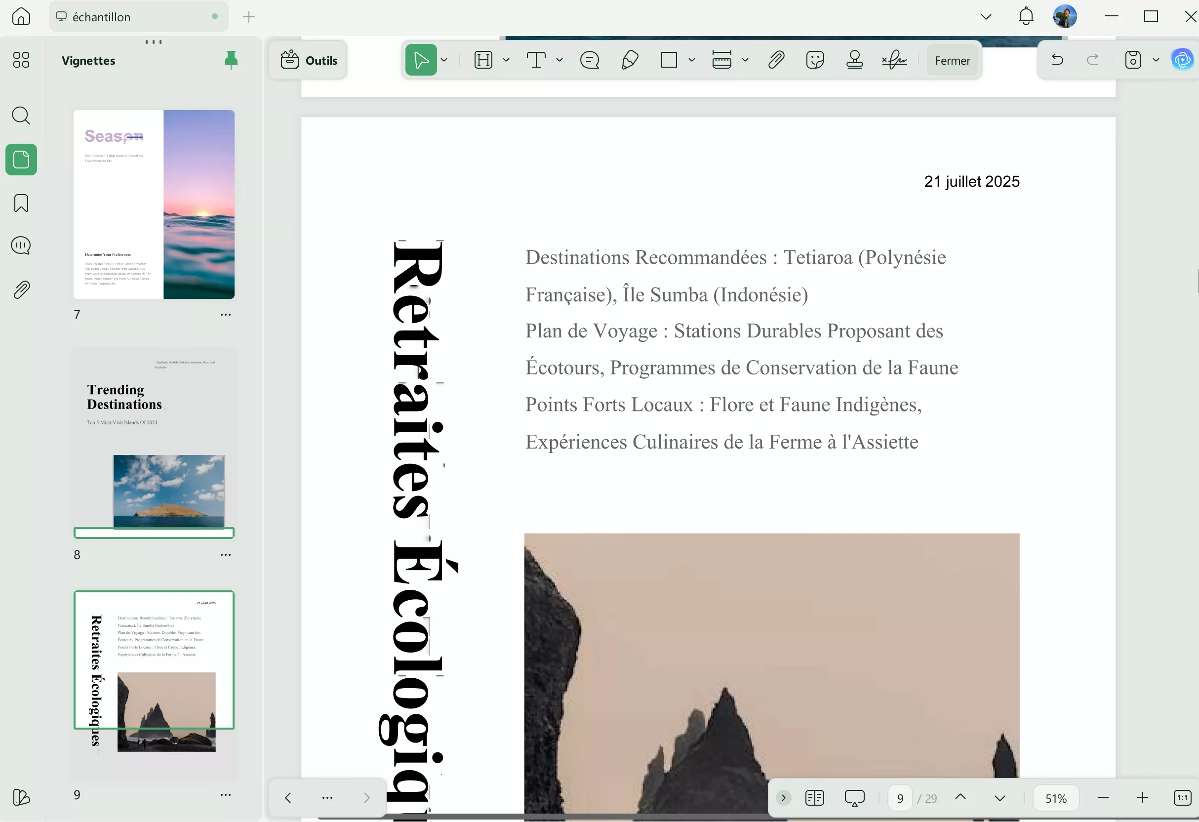 modifier date création pdf