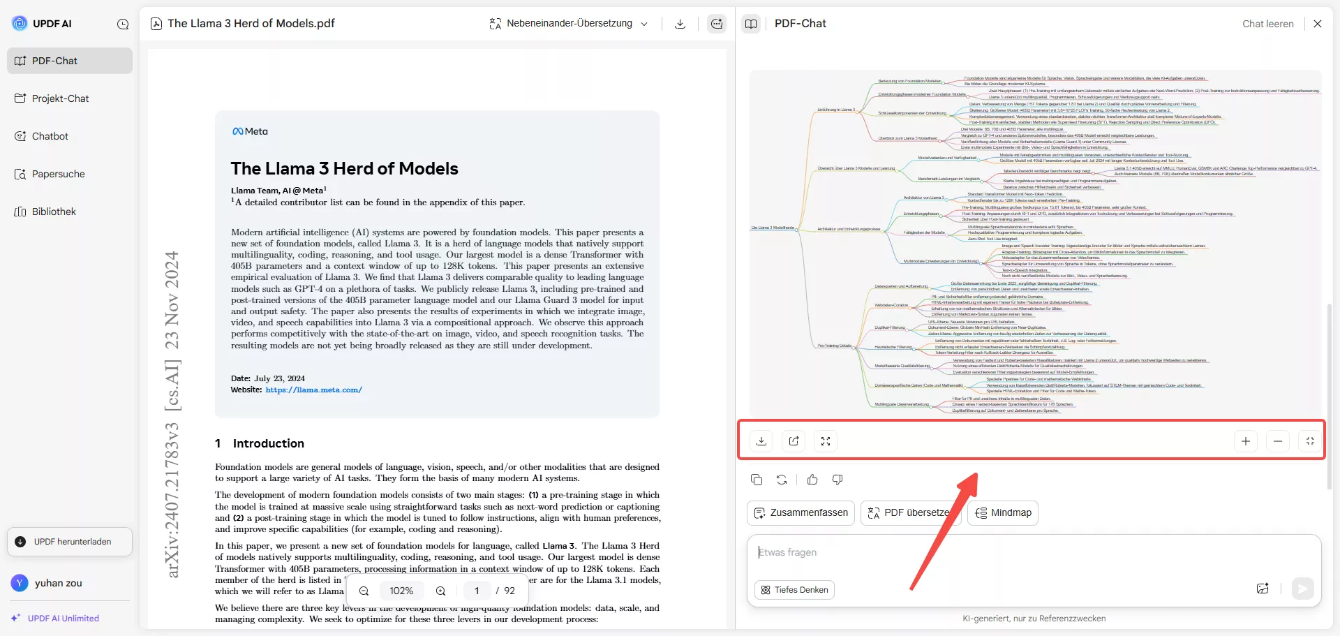 Ergebnisse prüfen und herunterladen
