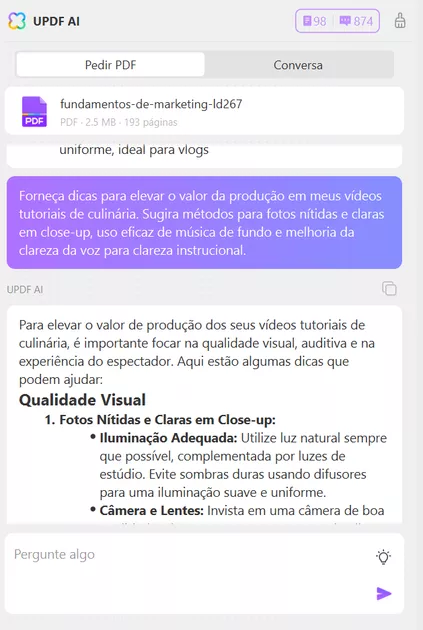 IA para Escrever um Script