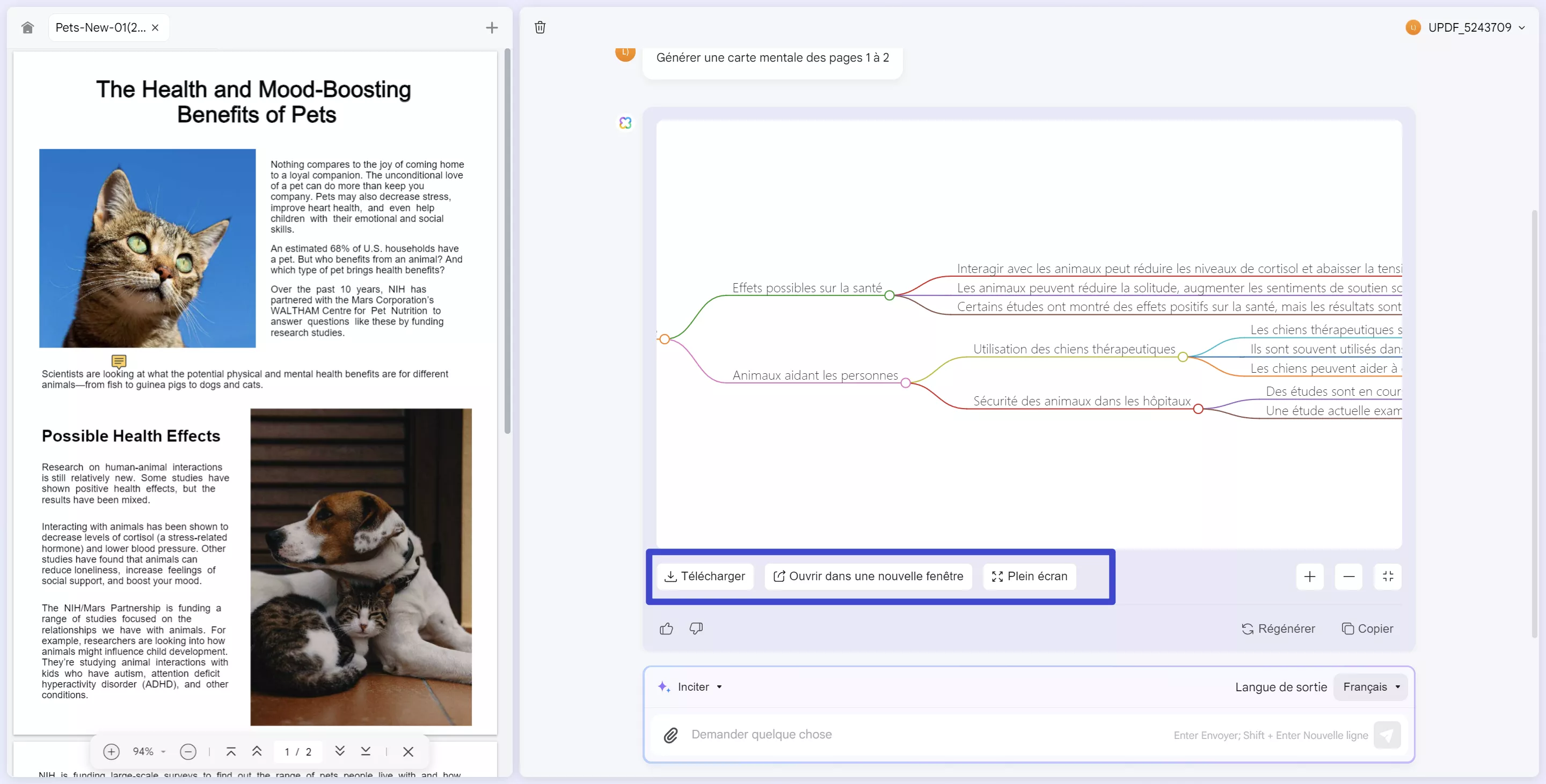 convertir pdf en carte mentale
