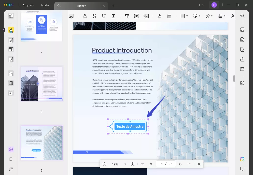 crie o carimbo de assinatura com sucesso com UPDF