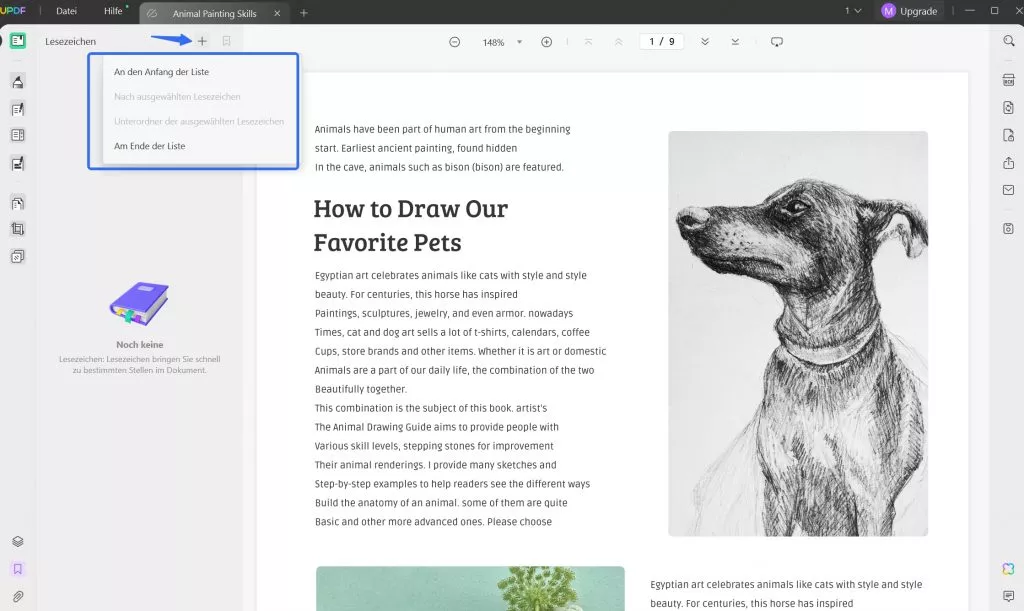 PDFs automatisch mit Lesezeichen versehen