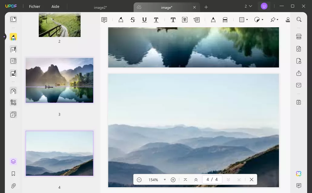 enregistrez votre PDF avec UPDF pour convertir par lots des images en PDF