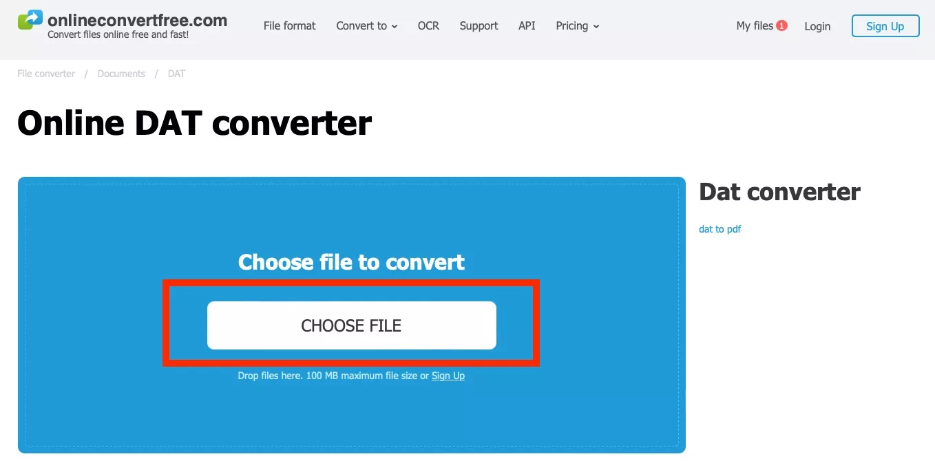 dat a pdf onlineconverterfree