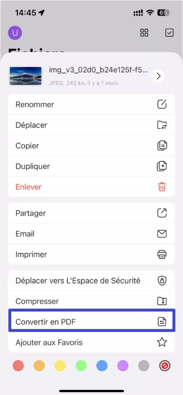 convertisseur pdf iphone gratuit