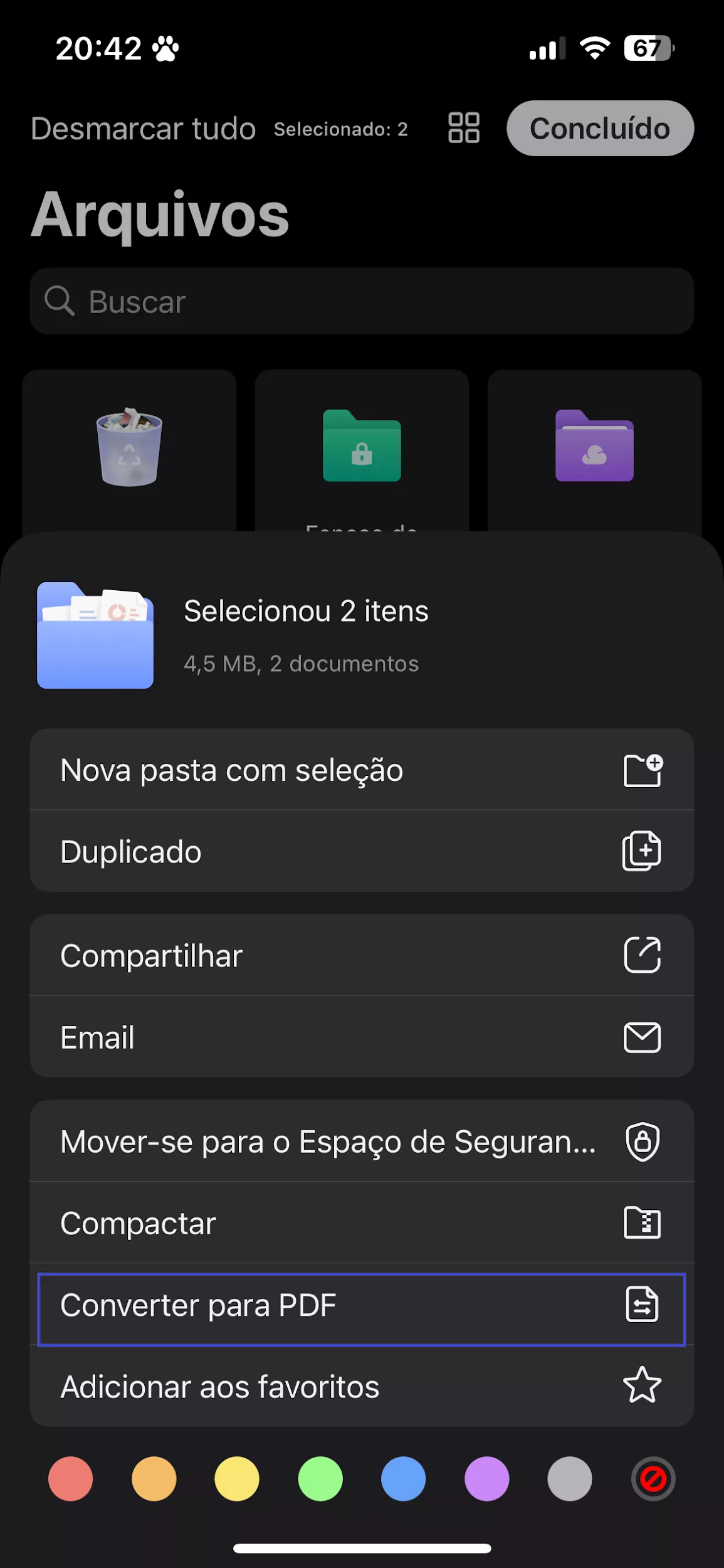 Como Converter para PDF