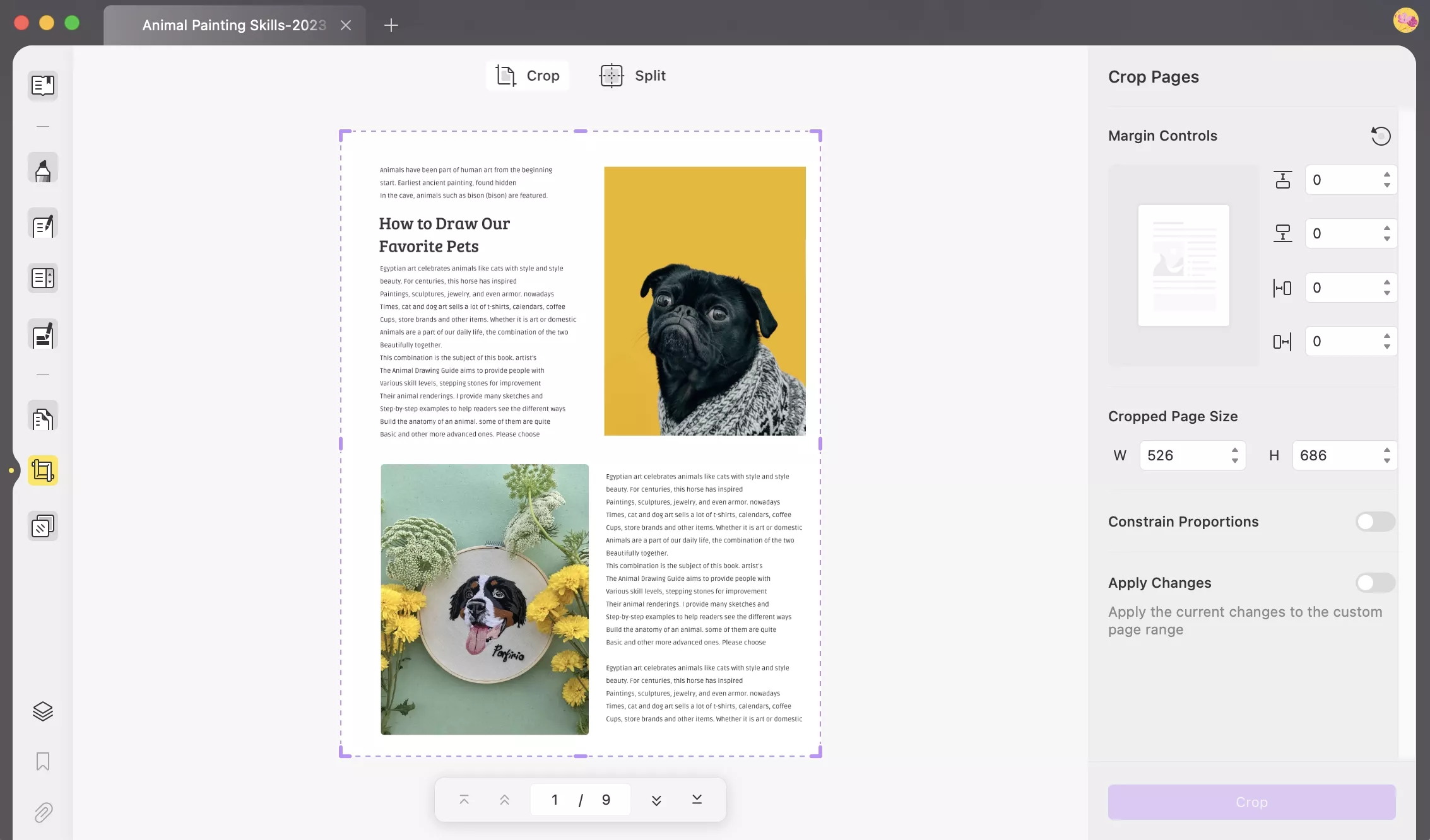 Cortar um Arquivo PDF