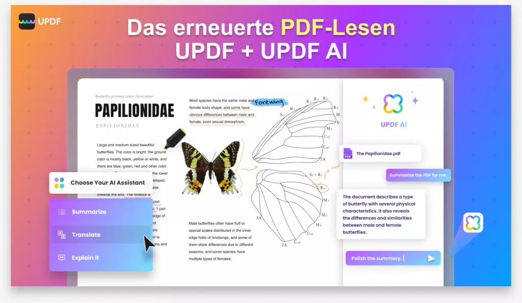 pdf lesen updf
