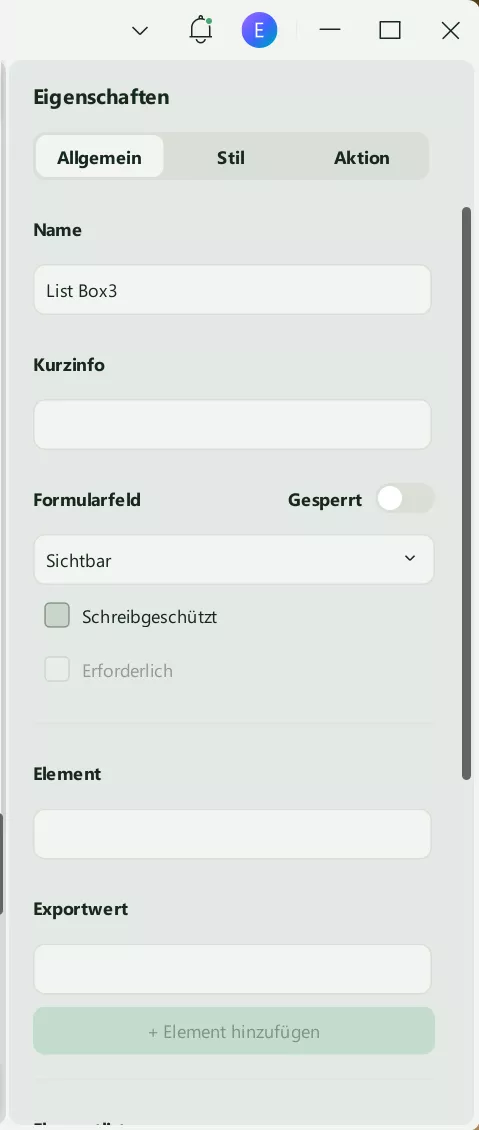 So bearbeiten Sie die Dropdown-Liste in PDF UPDF