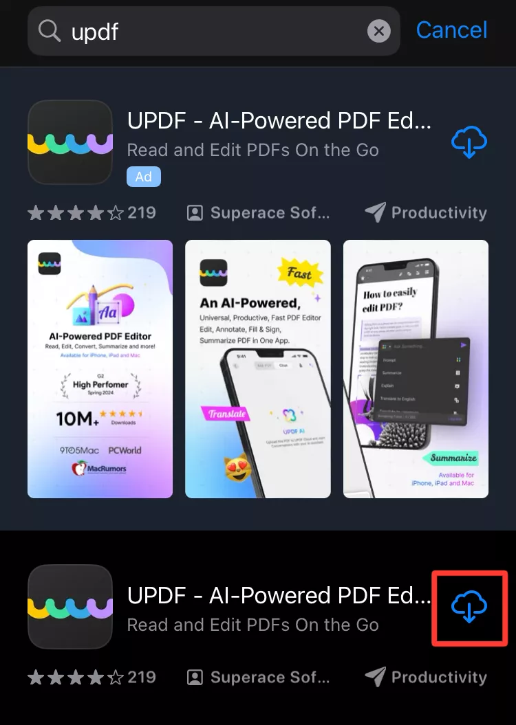 UPDF 다운로드