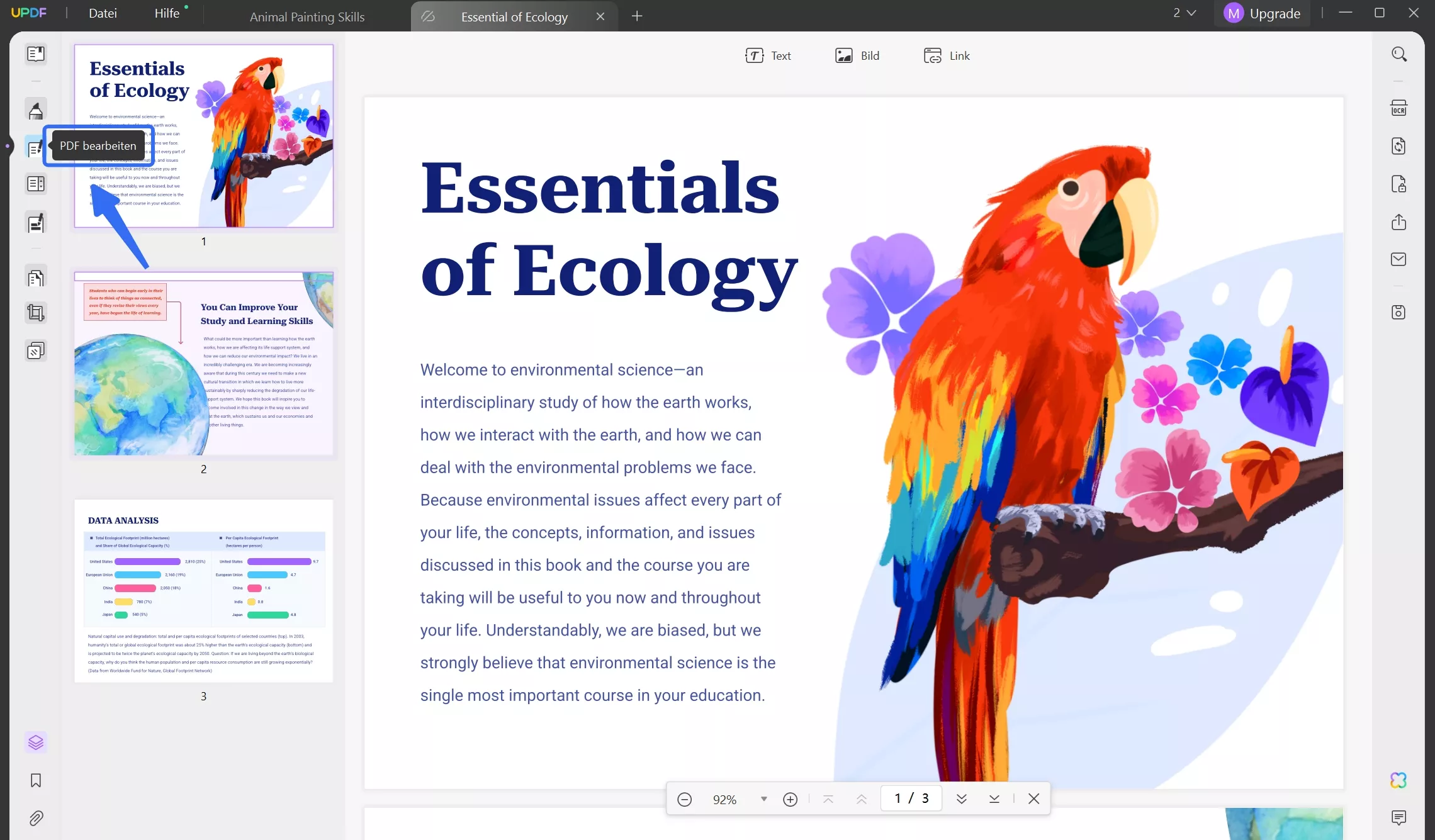PDF in Canva umwandeln PDF bearbeiten Icon