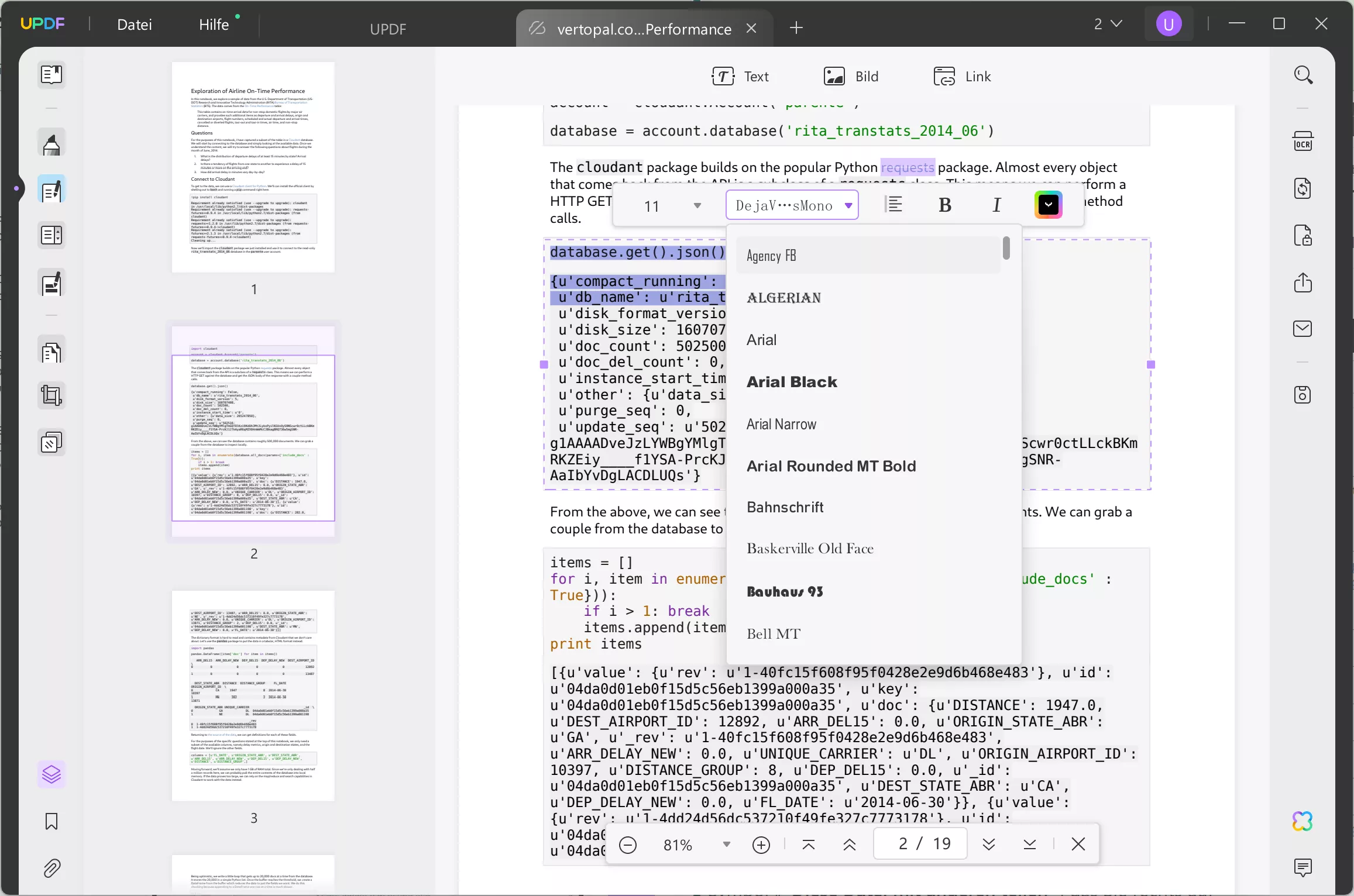 Jupyter-Notebook in PDF umwandeln