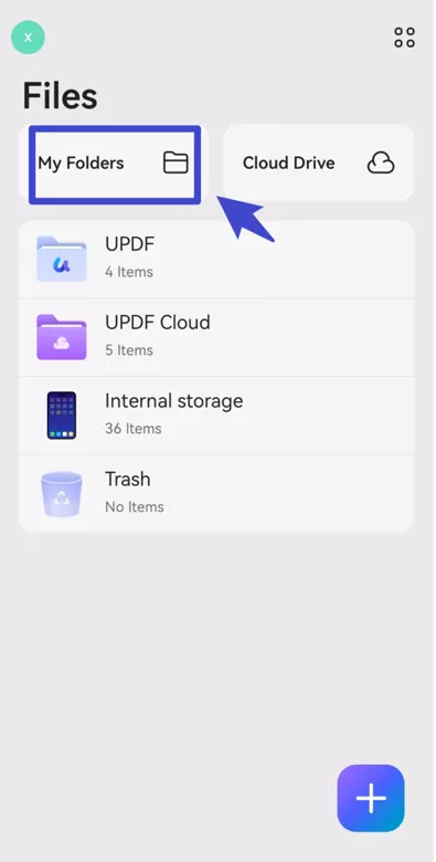 set up new folder android