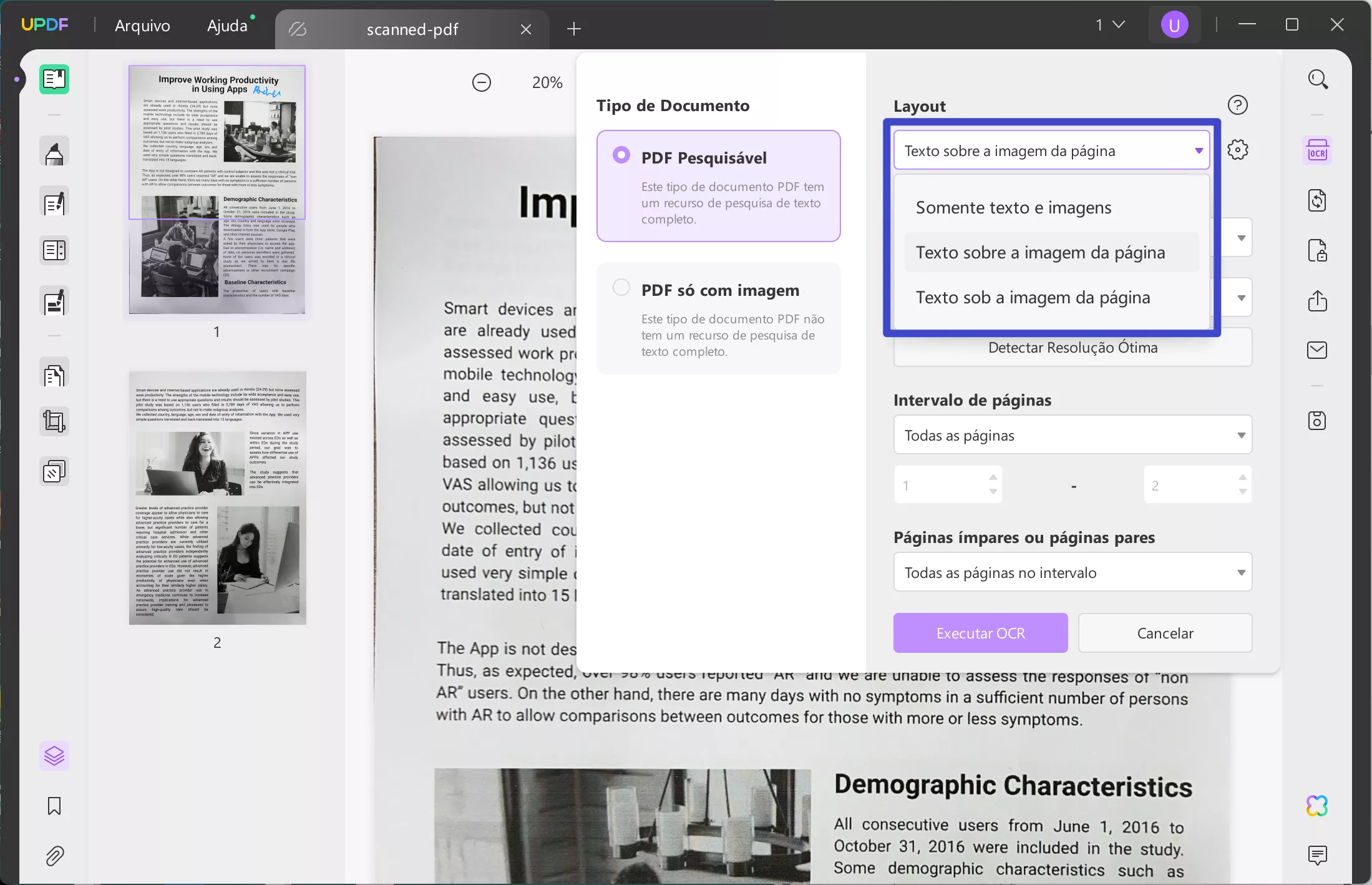 Como Criar PDF Legível