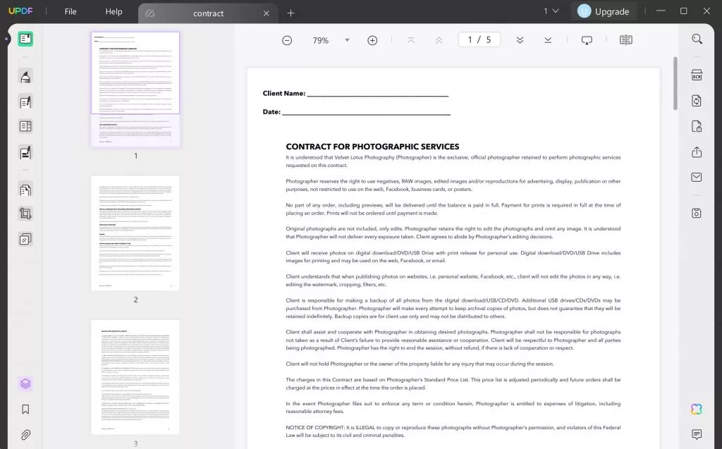 PDF'yi UPDF'de Açın ve "Edit PDF" Moduna Geçin
