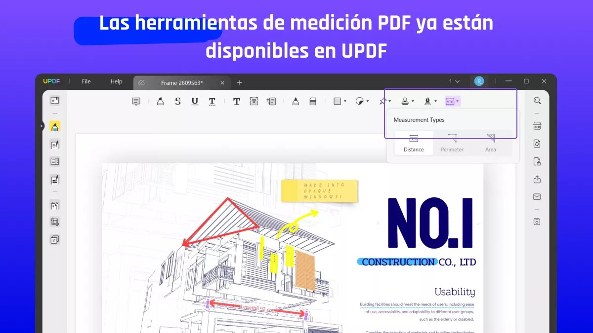 Las herramientas de medición de revit a pdf están disponibles ahora en updf