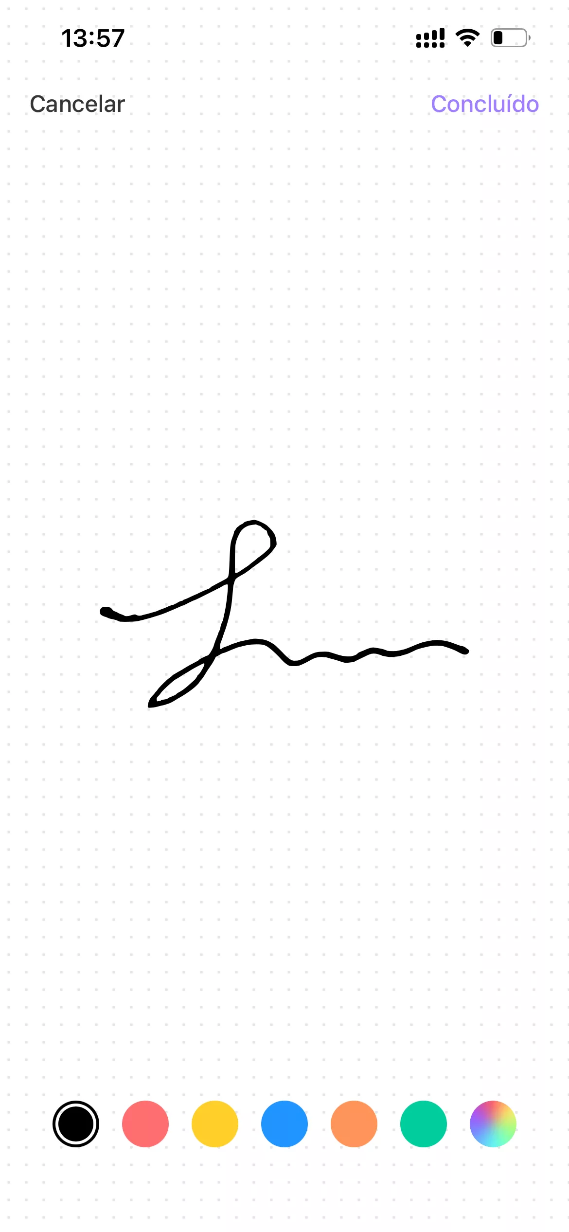 faça alterações na assinatura ao digitalizar para PDF com UPDF para iOS