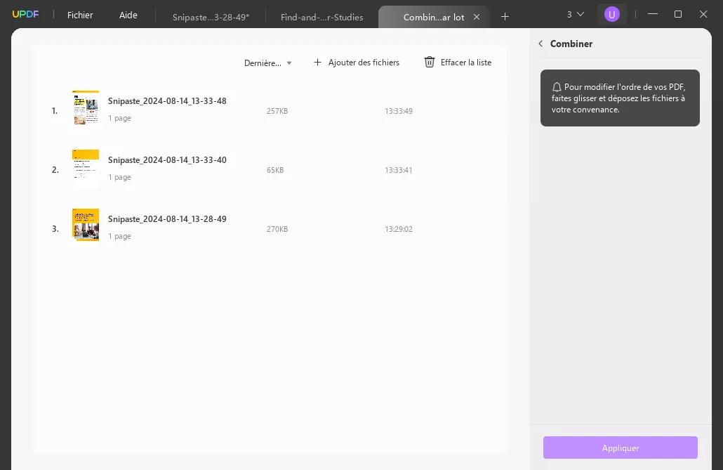 convertir capture d'écran en word