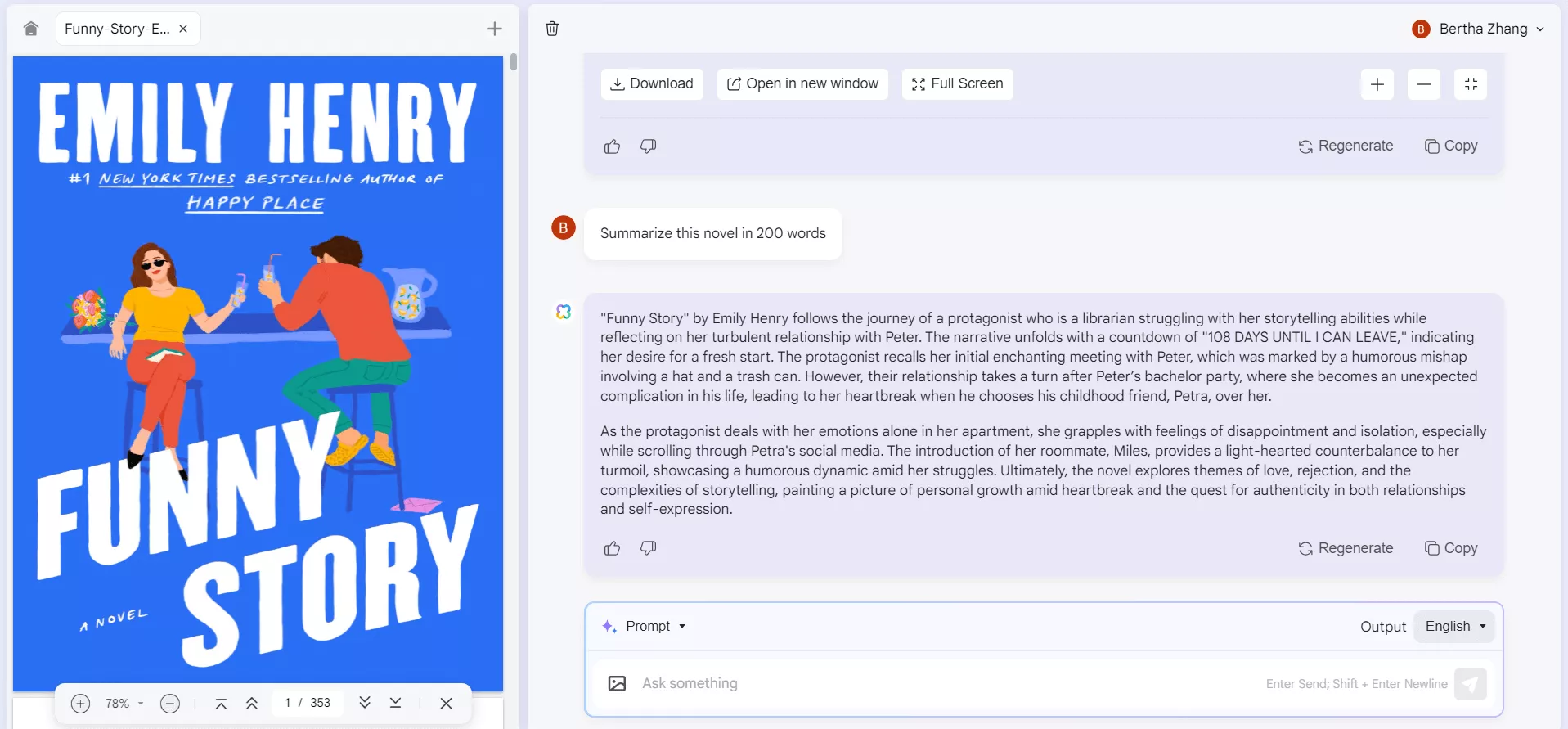 summarize Funny Story