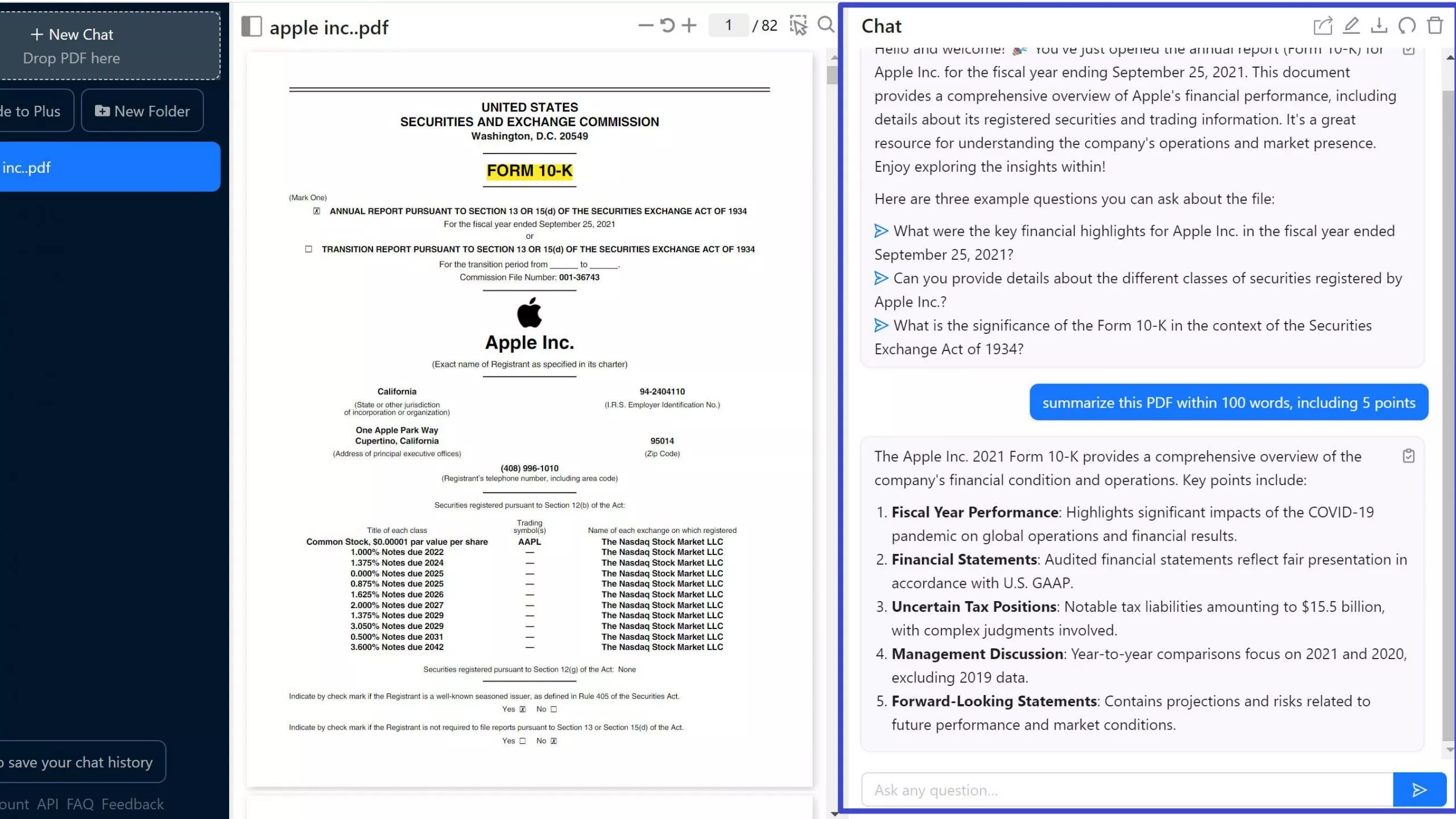 chatpdf vs. analiza czatu updf ai