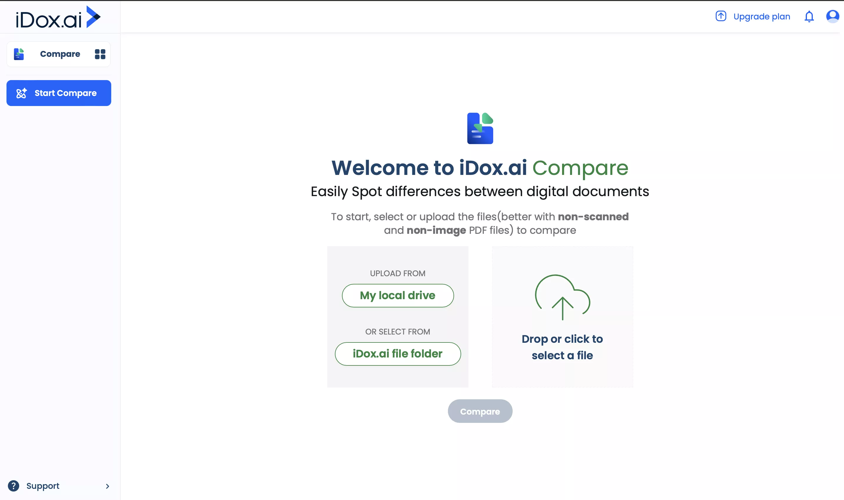 idox.ai 파일을 업로드하기