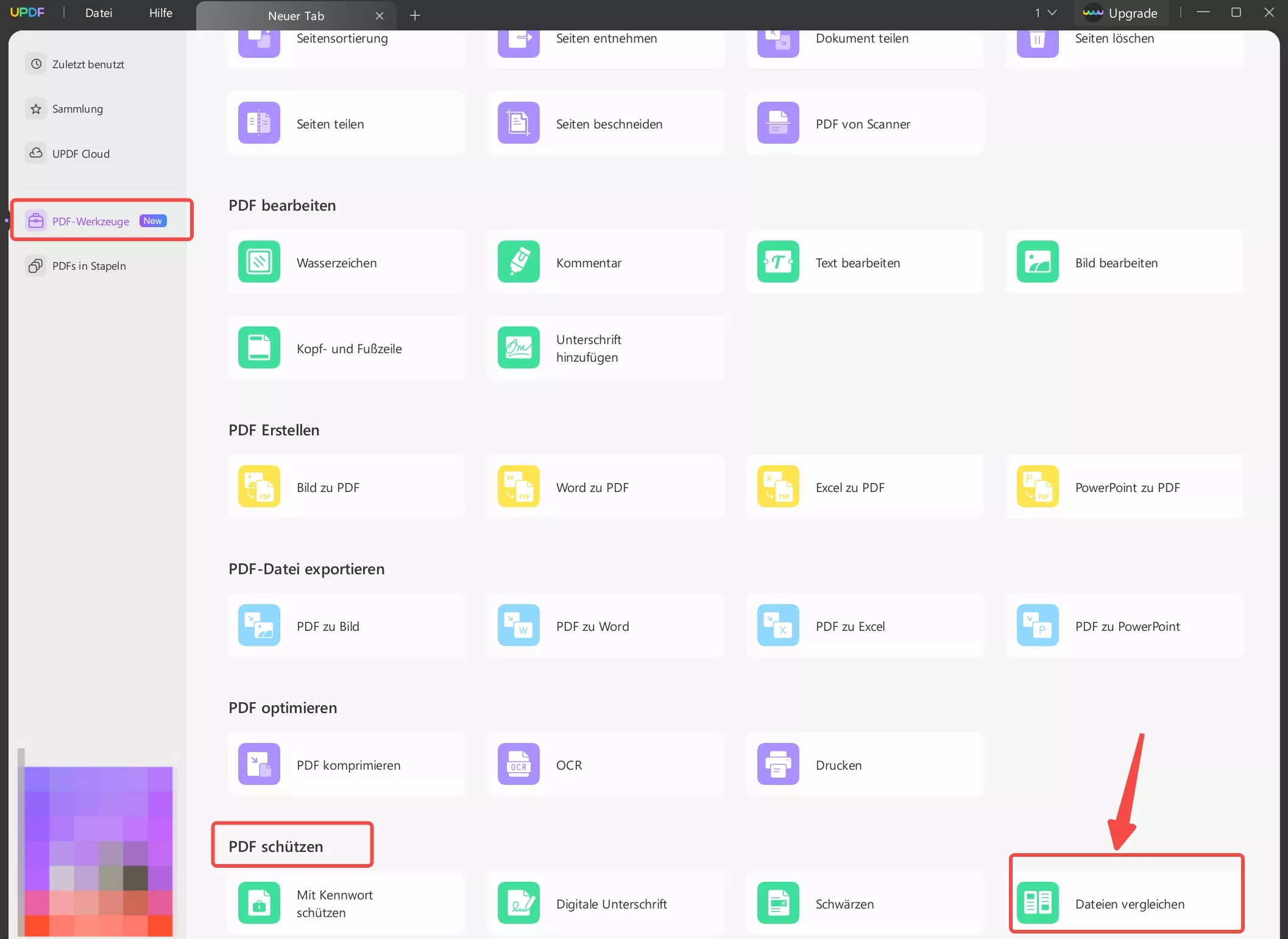 vergleichen pdf adobe dateien vergleichen updf