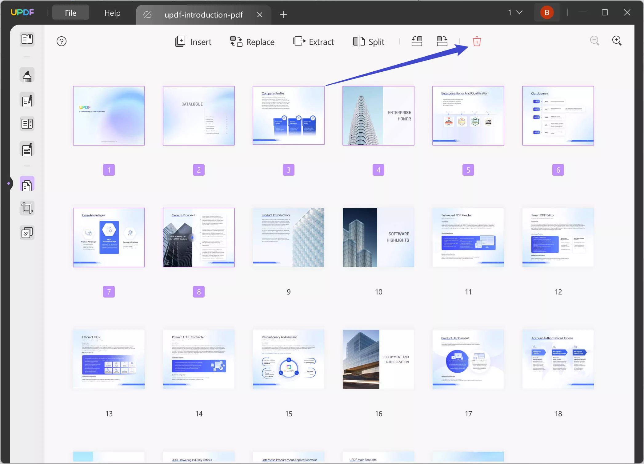 delete PDF pages on Windows