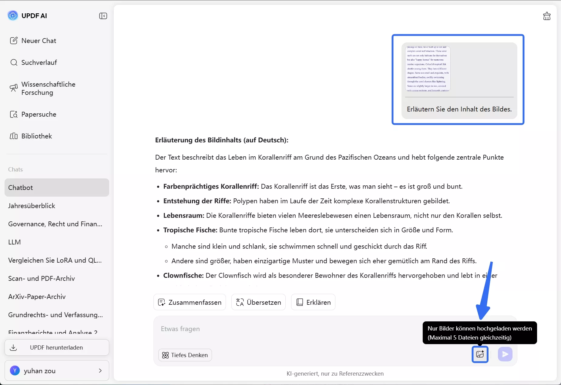 Screenshots hinzufügen