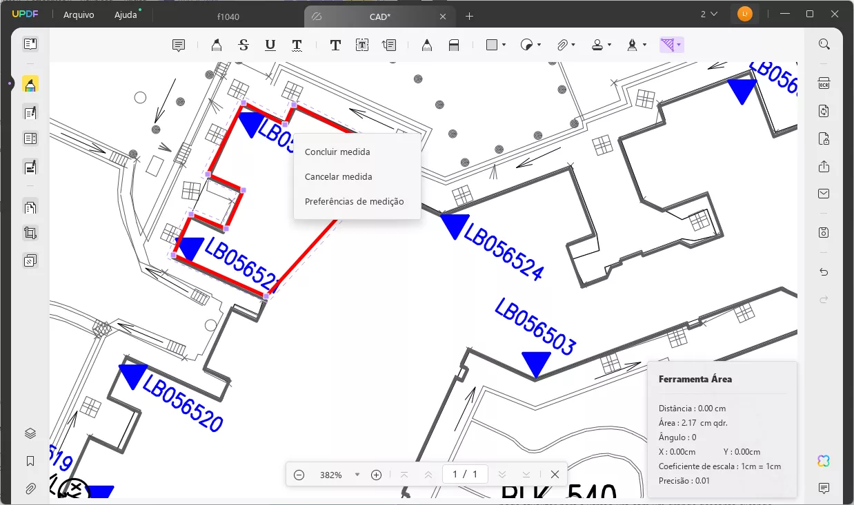 Como Usar a Ferramenta de Medição