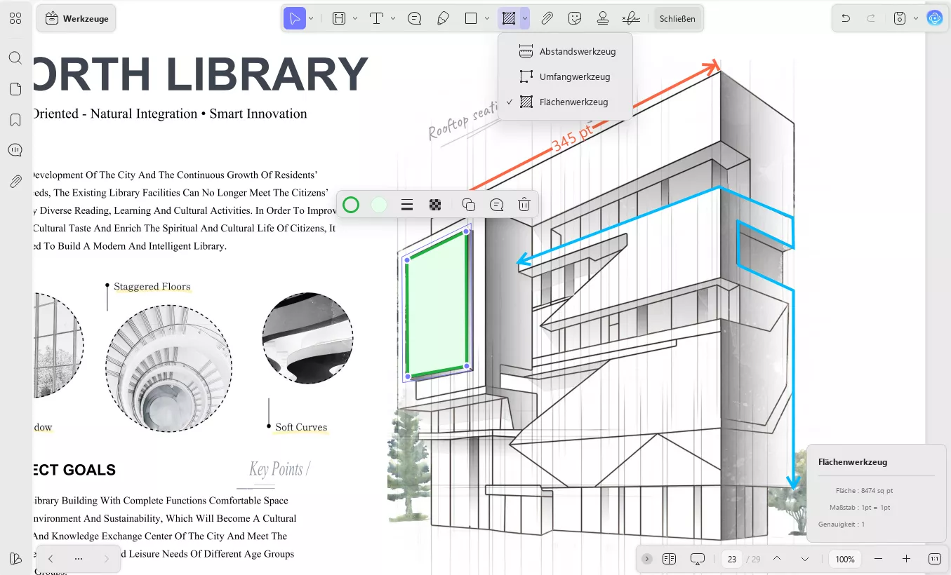UPDF - Nr. 1. PDF-Messwerkzeug