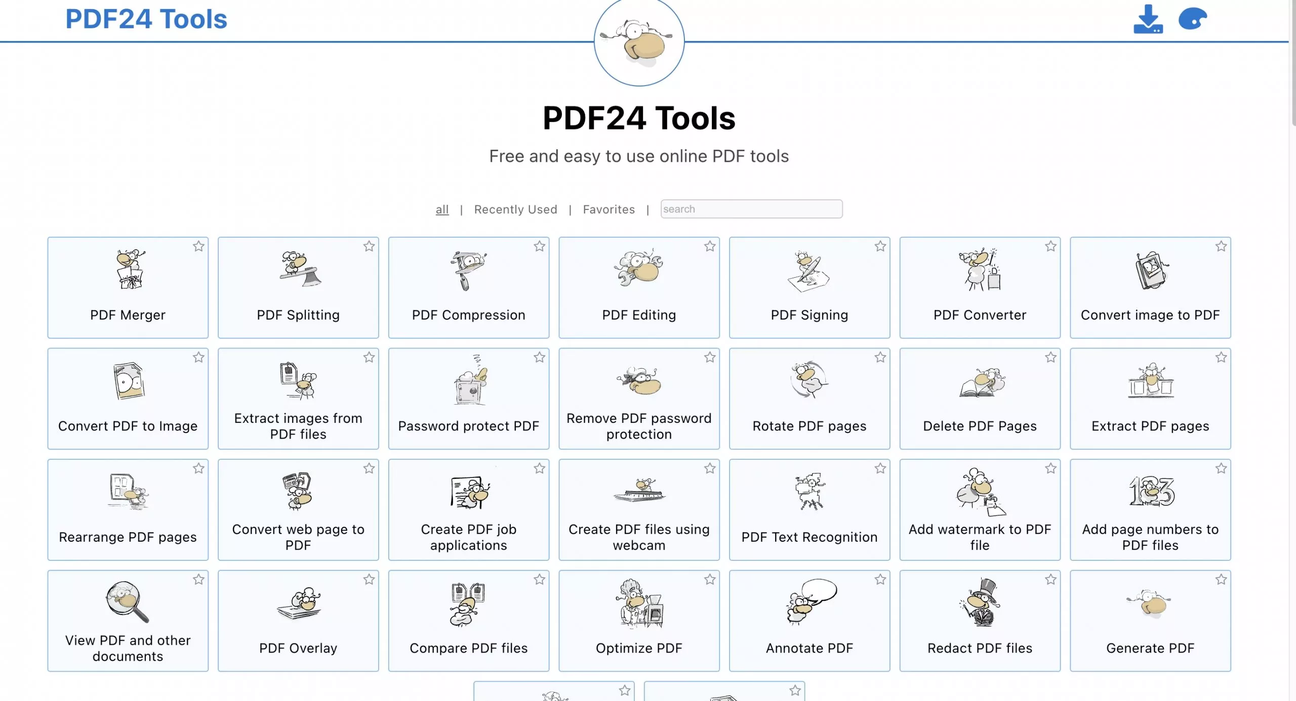 PDF24 도구