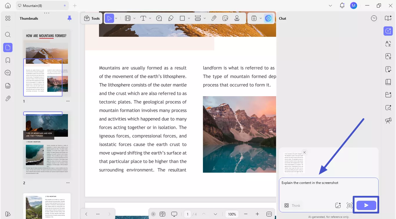 write prompt to explain snapshot