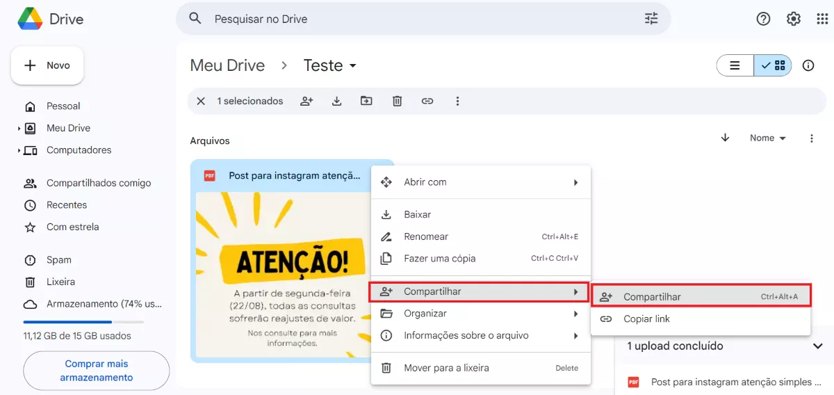 Converter PDF em URL