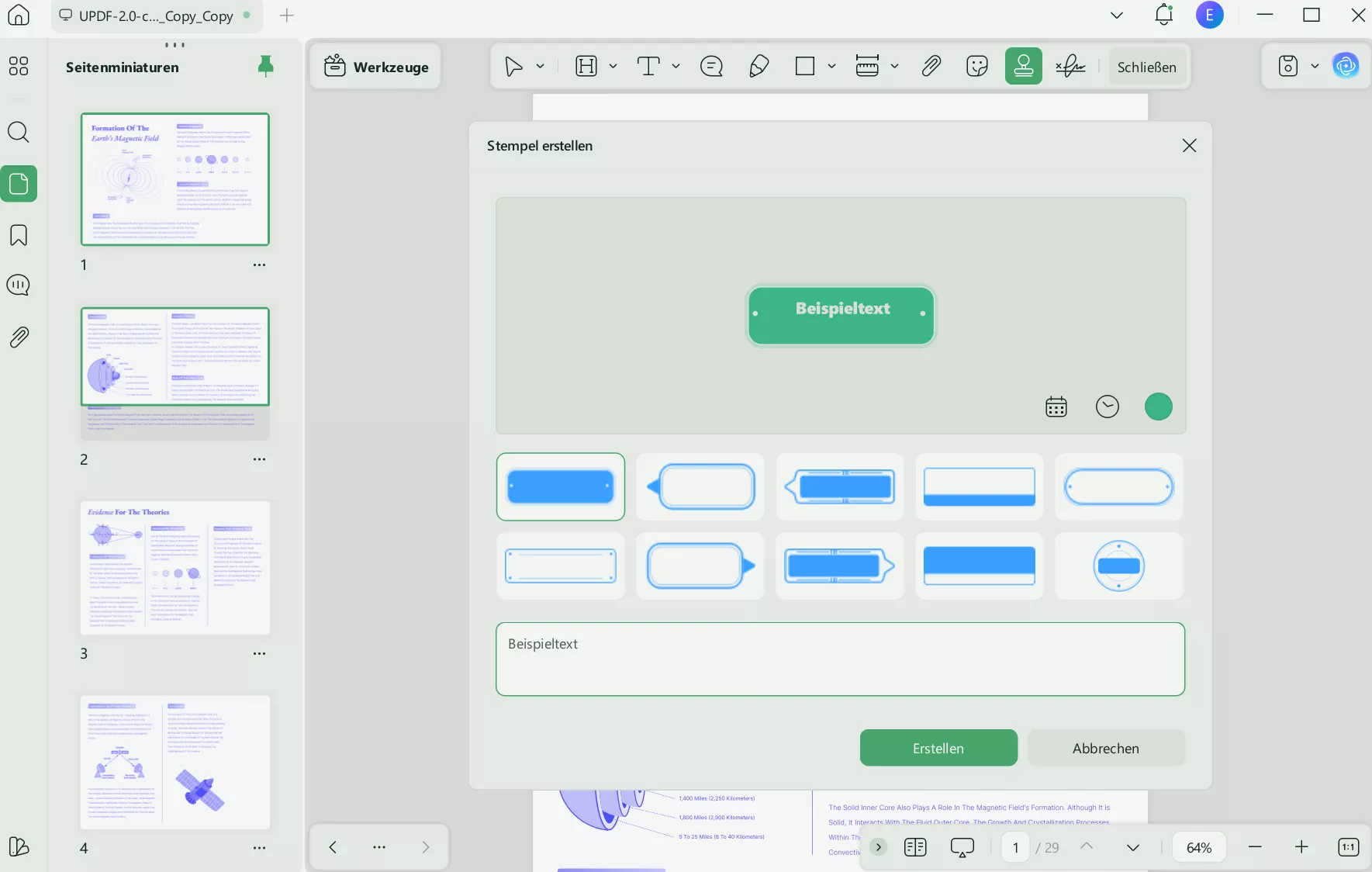 So erstellen Sie einen Stempel in Adobe