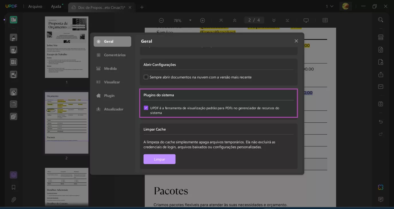 Recursos Ocultos do UPDF