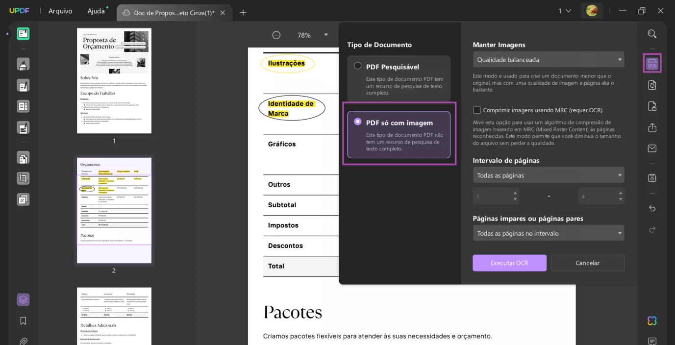 Recursos Ocultos do UPDF