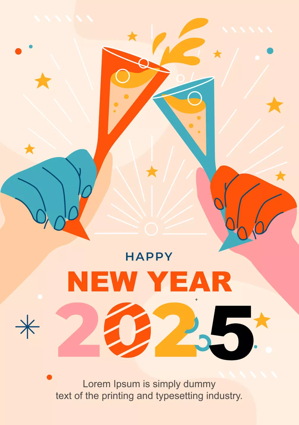 2025 New year card