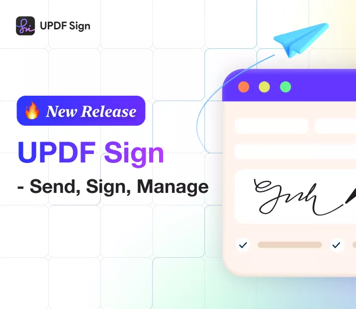 UPDF Sign