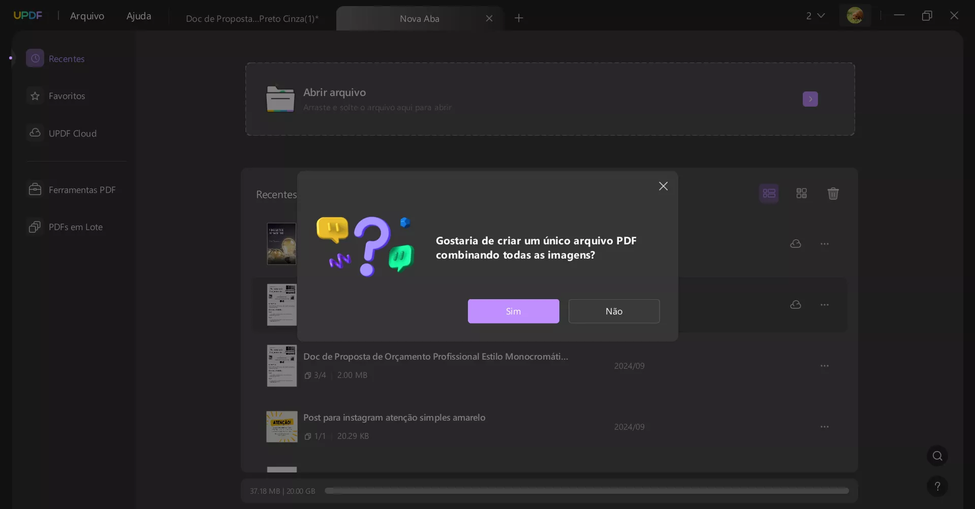 Como Digitalizar para PDF