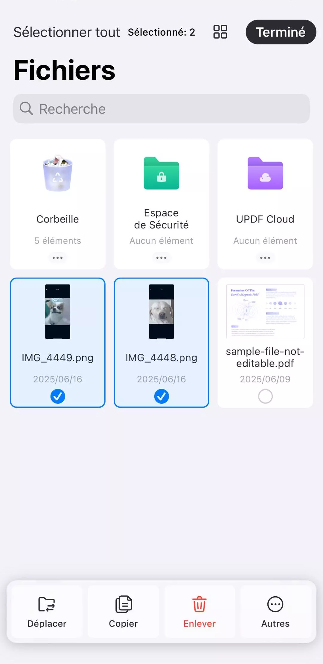 Ouvrez UPDF et entrez en mode de sélection
