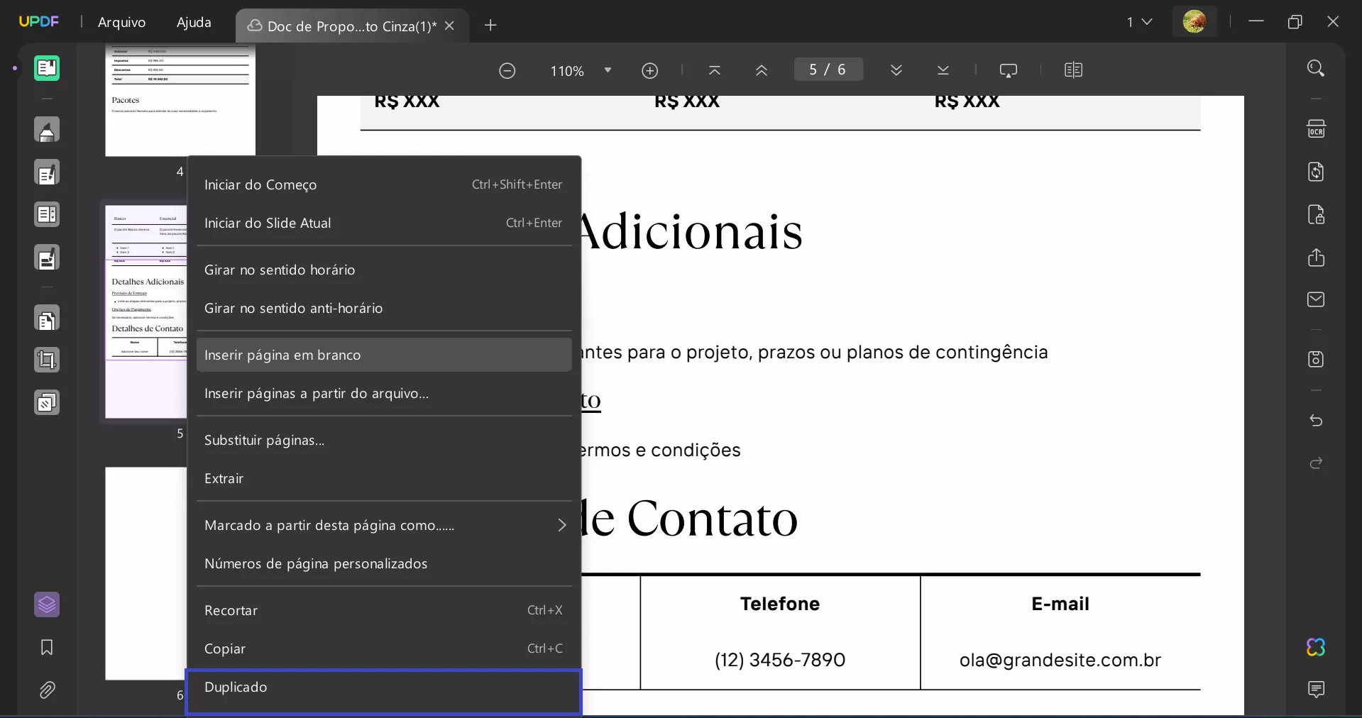 Como Inserir Quebra de Página