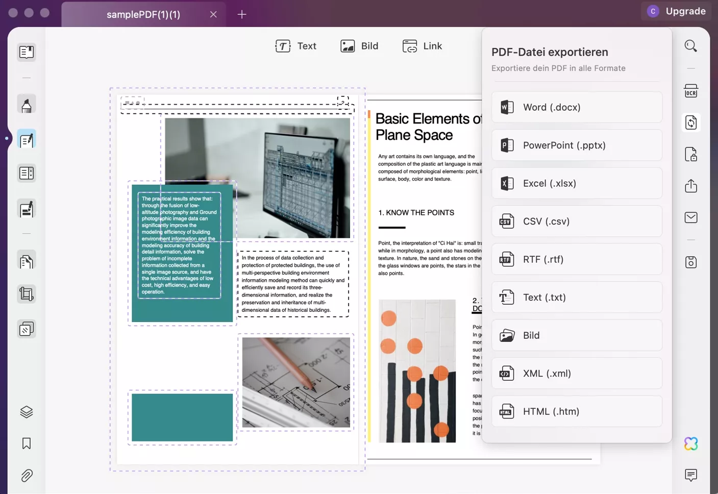 PDF in Excel Konverter Mac