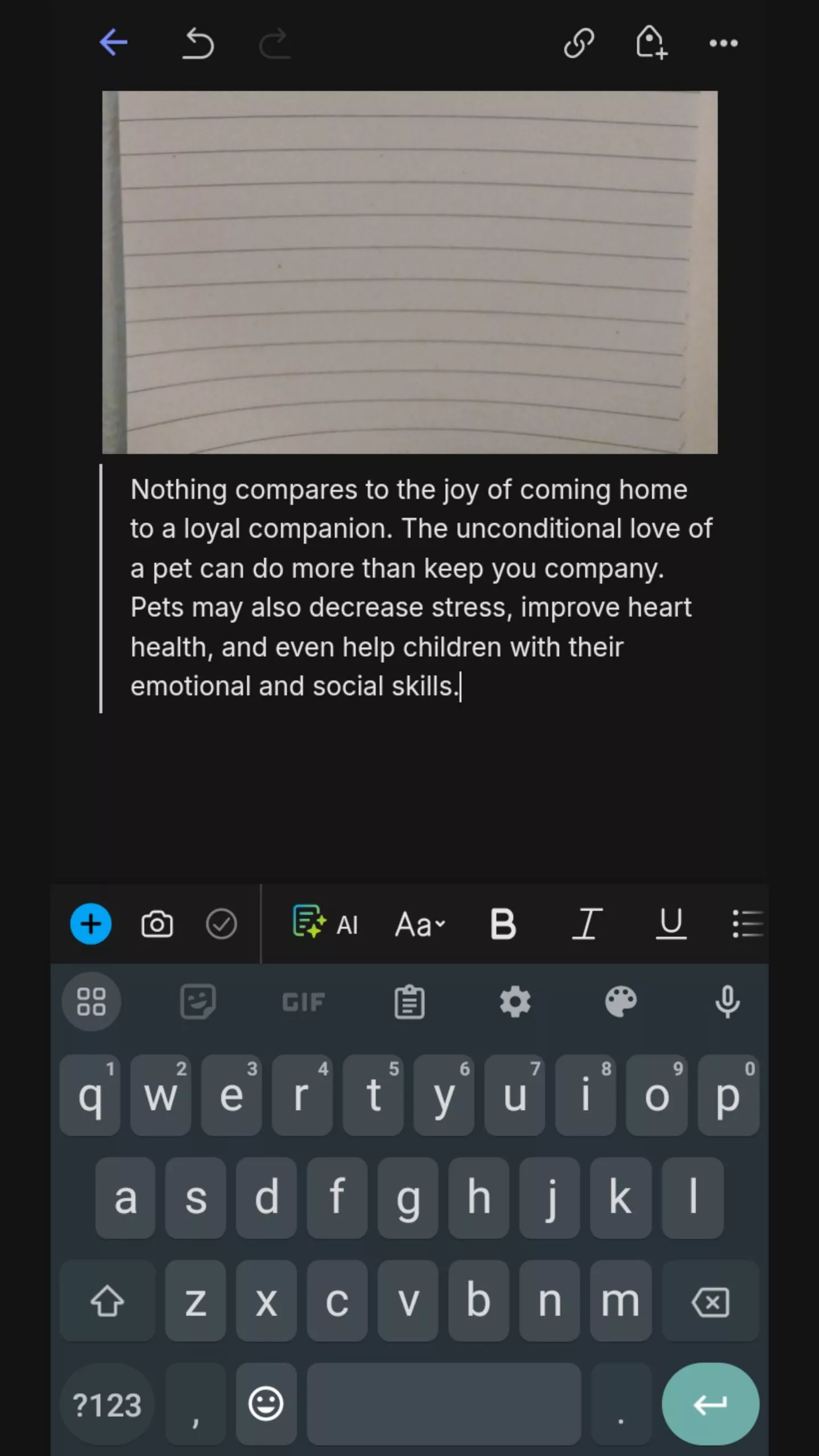 Extract with evernote ocr handwritting tool