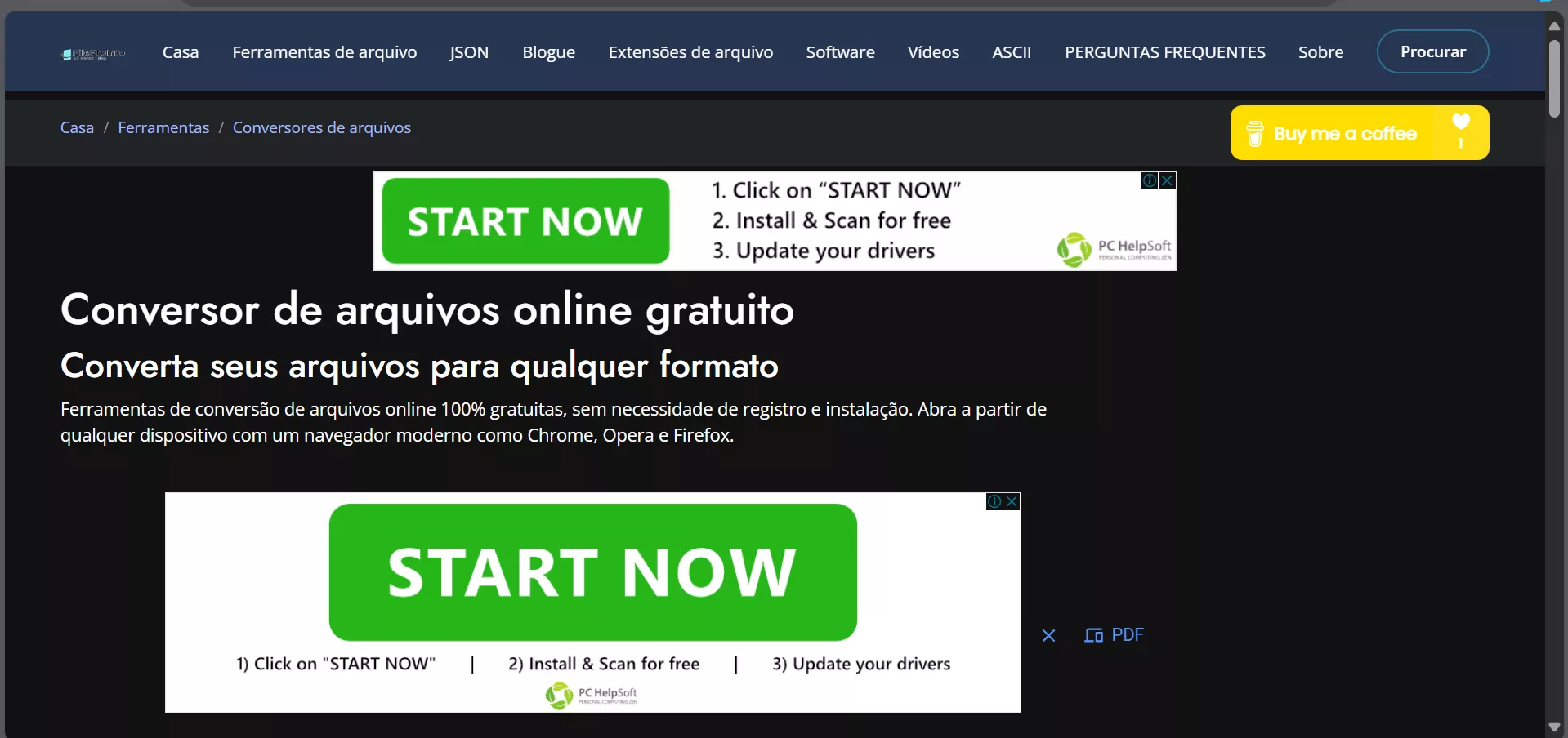 Converter CAJ para PDF