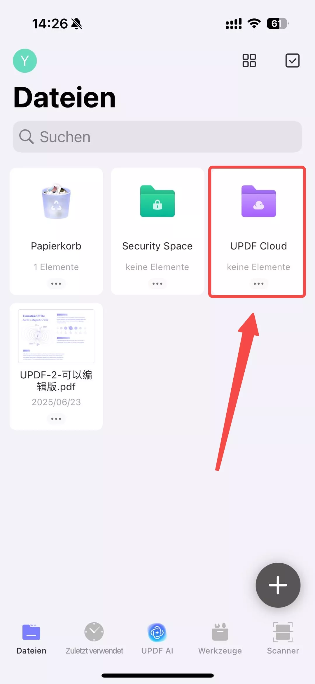 UPDF cloud ios